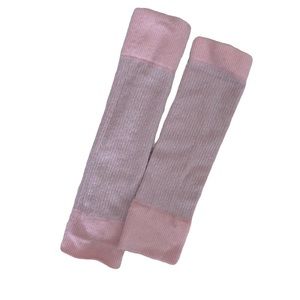 Children’s small sparkly pink legwarmers dance lightly loved
